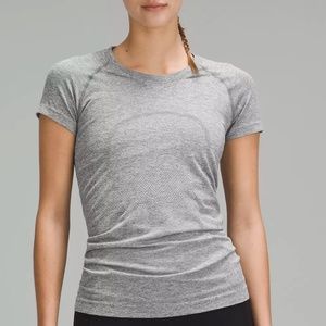 Lululemon Grey swiftly tech short sleeve